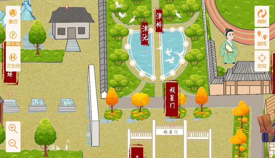 万山手绘地图景区语音讲解导览系统：智慧景区建设的基石